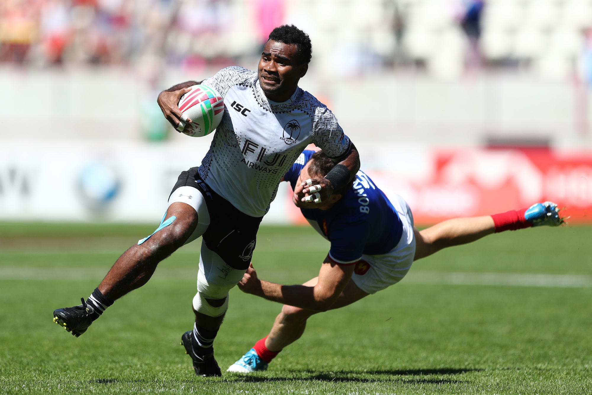 Jerry Tuwai in action for Fiji. Mike Lee KLC fotos for World Rugby.