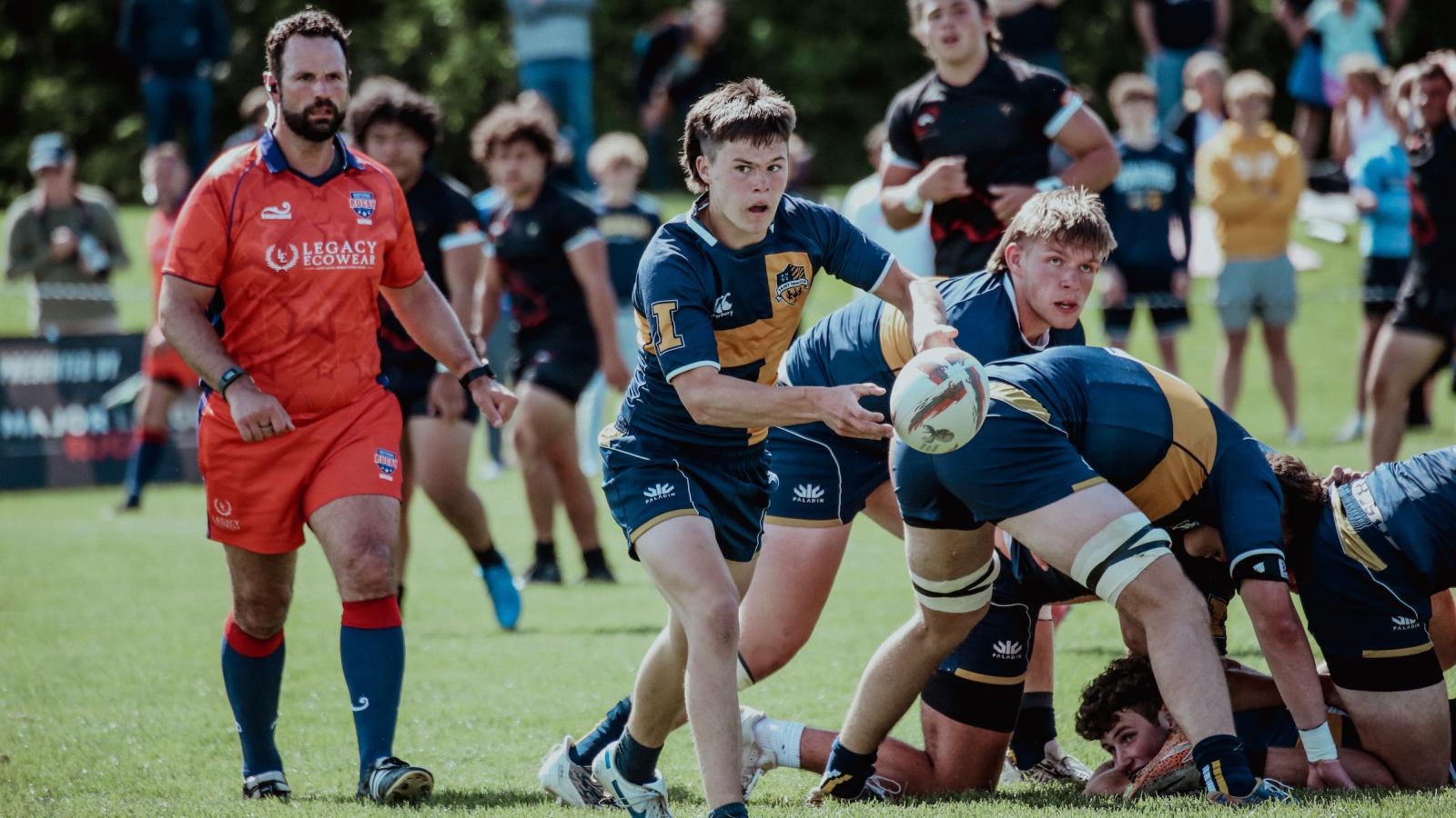St. Ignatius vs Herriman in the 2025 Boys Single-School final. Photo Griff Hastings.