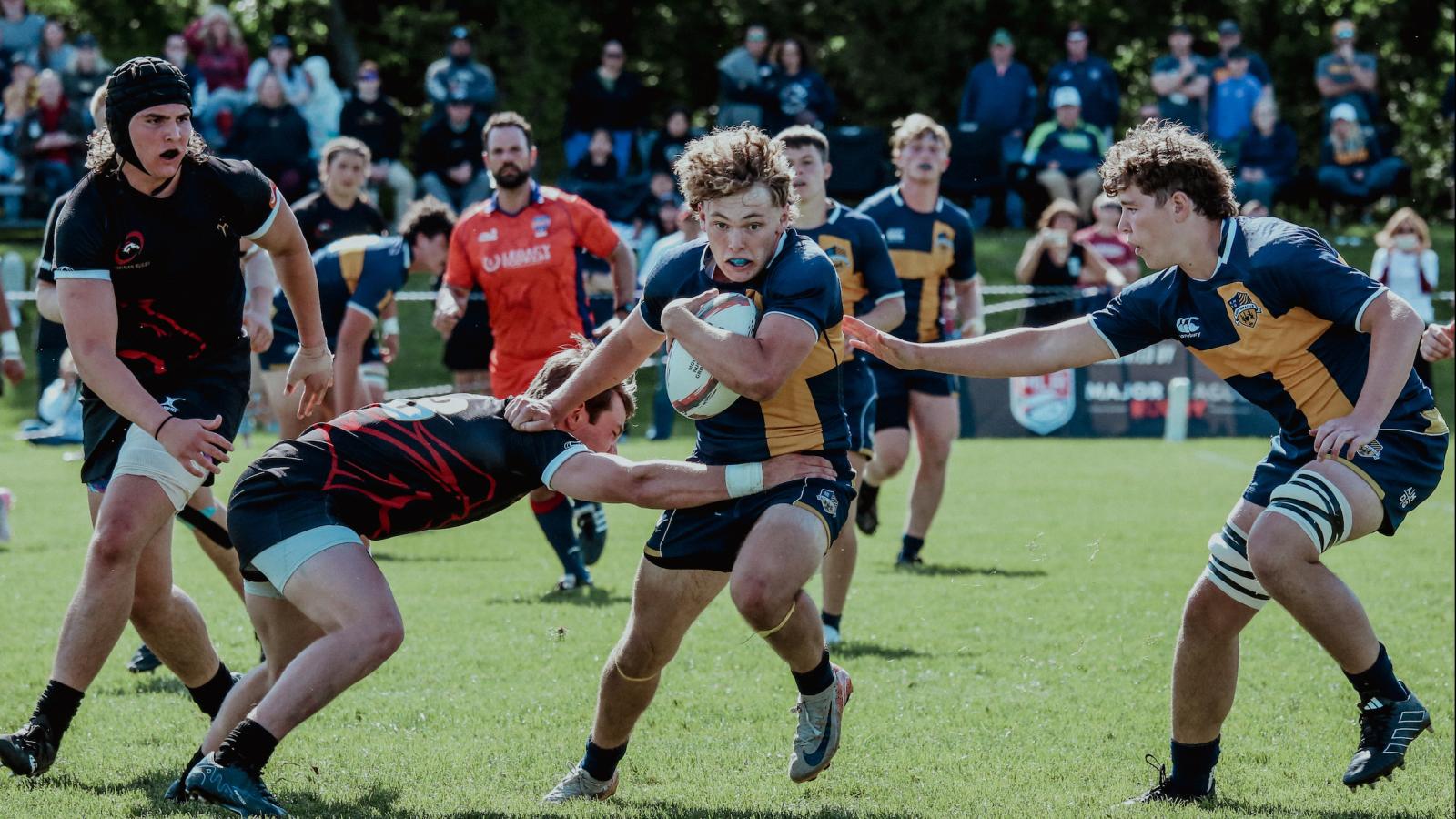 St. Ignatius vs Herriman in the 2025 Boys Single-School final. Photo Griff Hastings.