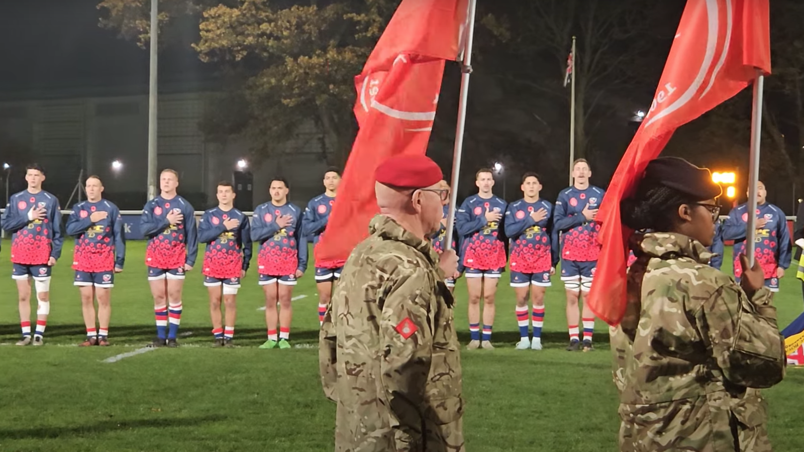 USA Military vs British Army, Nov 11, 2025. Photo Alex Goff.