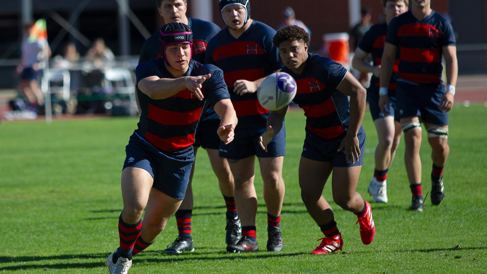 Dom Besag passes vs Grand Canyon.. Photo J Dalton Photography.