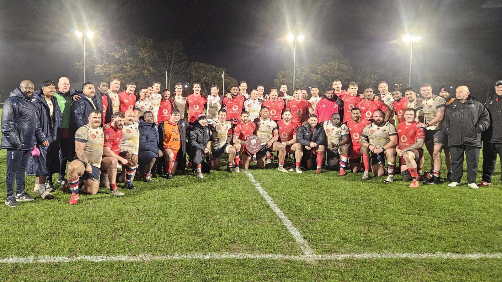 USA Military vs British Army, Nov 11, 2025. Photo Alex Goff.