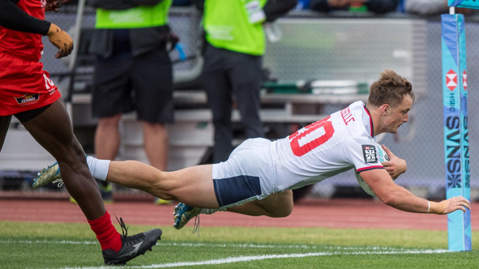 Jake Broselle scores. David Barpal photo.