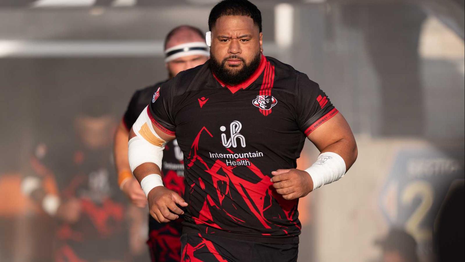 Tonga Kofe for the Utah Warriors. Photo Utah Warriors.