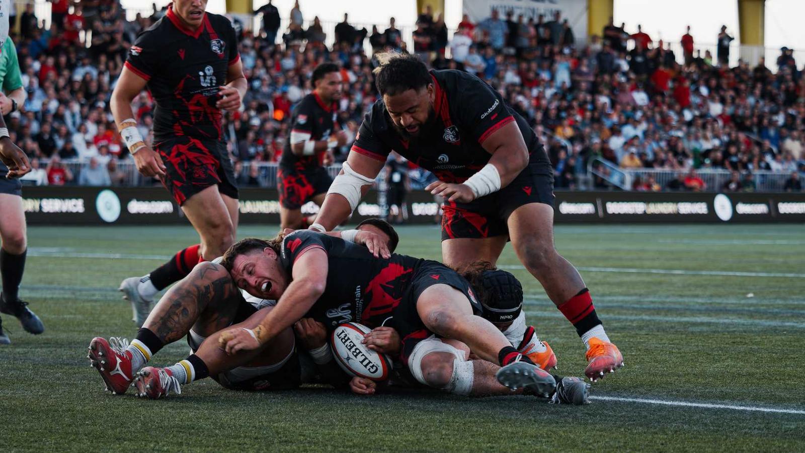 Tonga Kofe for the Utah Warriors. Photo Utah Warriors.