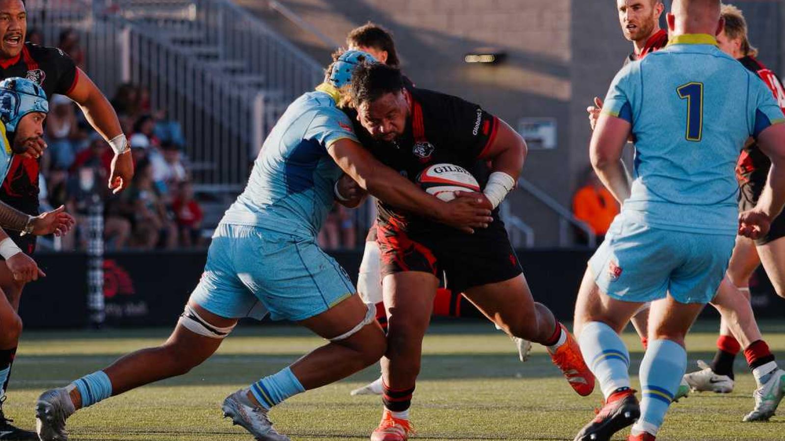 Tonga Kofe for the Utah Warriors. Photo Utah Warriors.