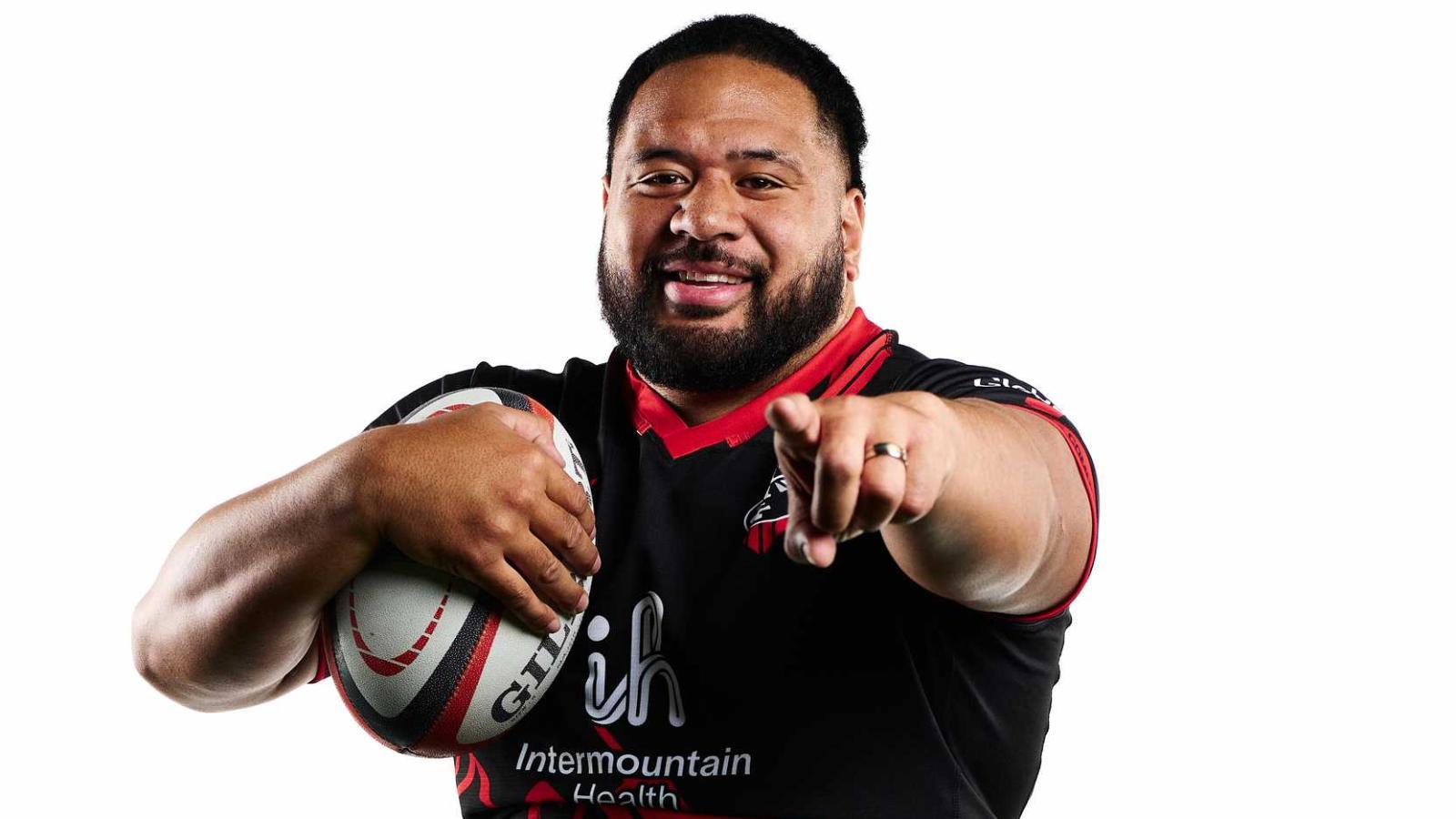 Tonga Kofe for the Utah Warriors. Photo Utah Warriors.