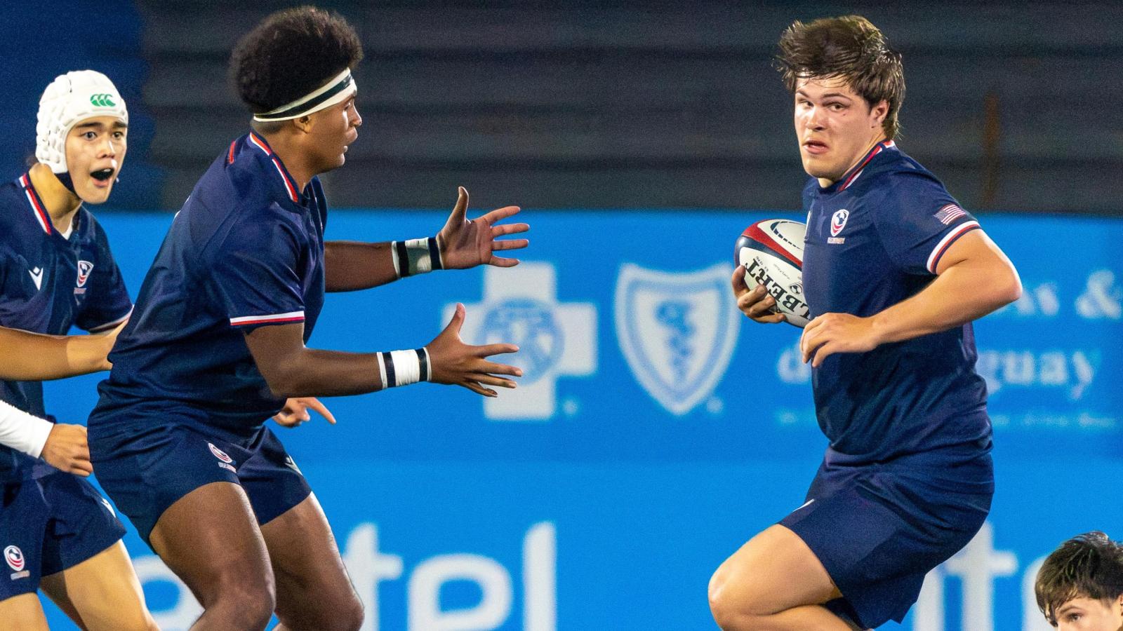 USA U18s vs Brazil age-grade team. Photo Dan Caple.