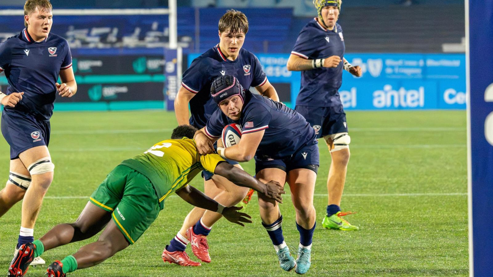 USA U18s vs Brazil age-grade team. Photo Dan Caple.