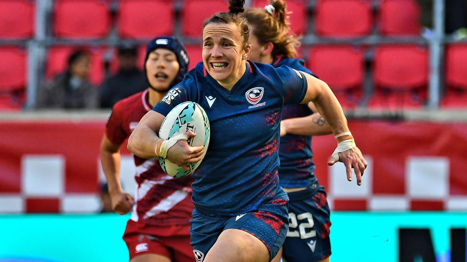 USA in the 2026 USA 7s in New York. Photo David Hughes.