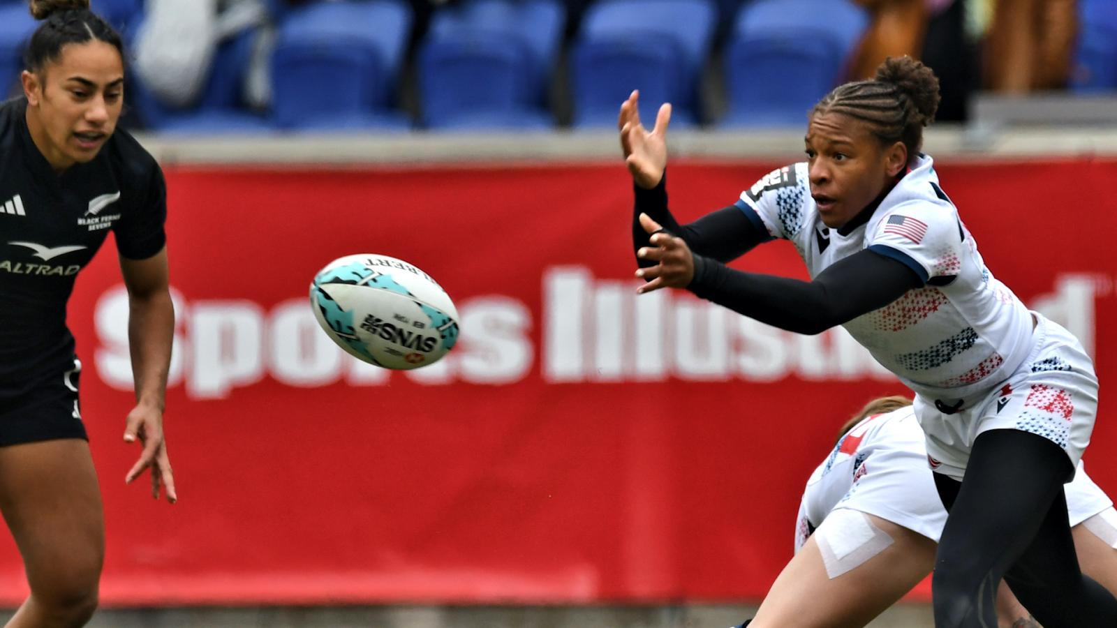 USA in the 2026 USA 7s in New York. Photo David Hughes.