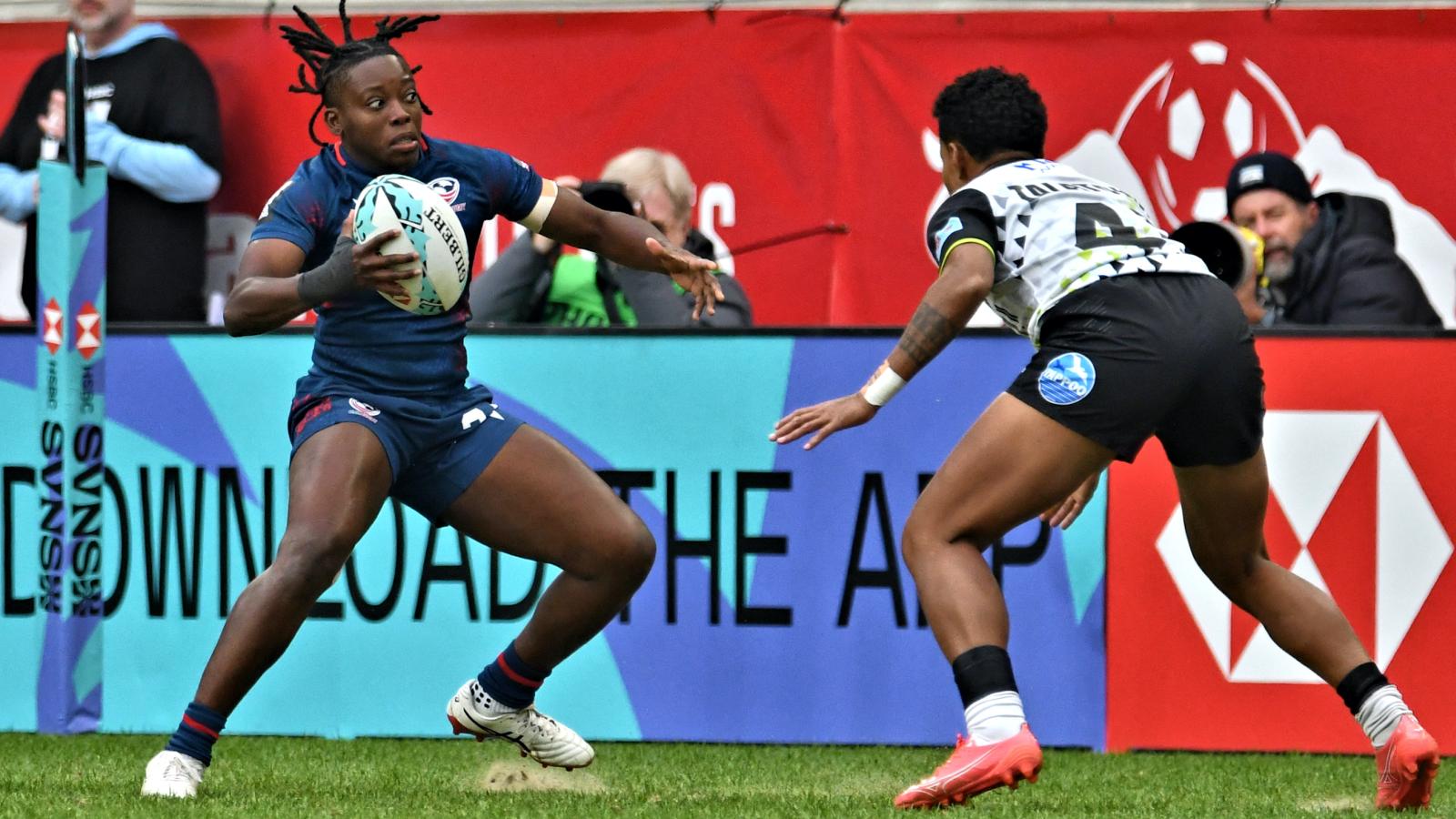 USA in the 2026 USA 7s in New York. Photo David Hughes.