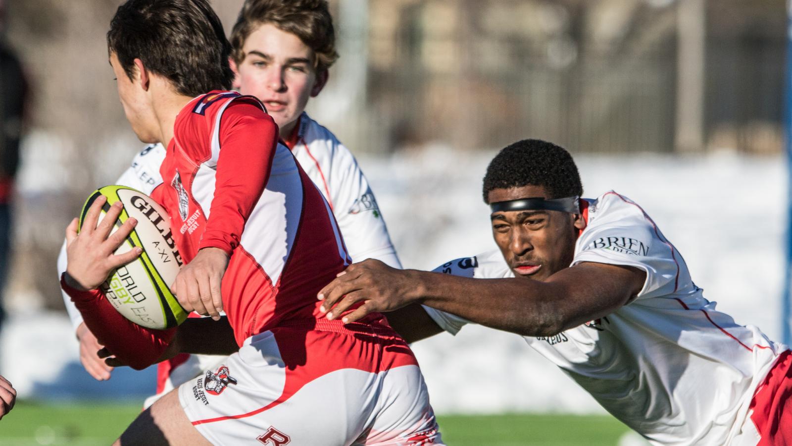 grant pullen and devon musselman on defense