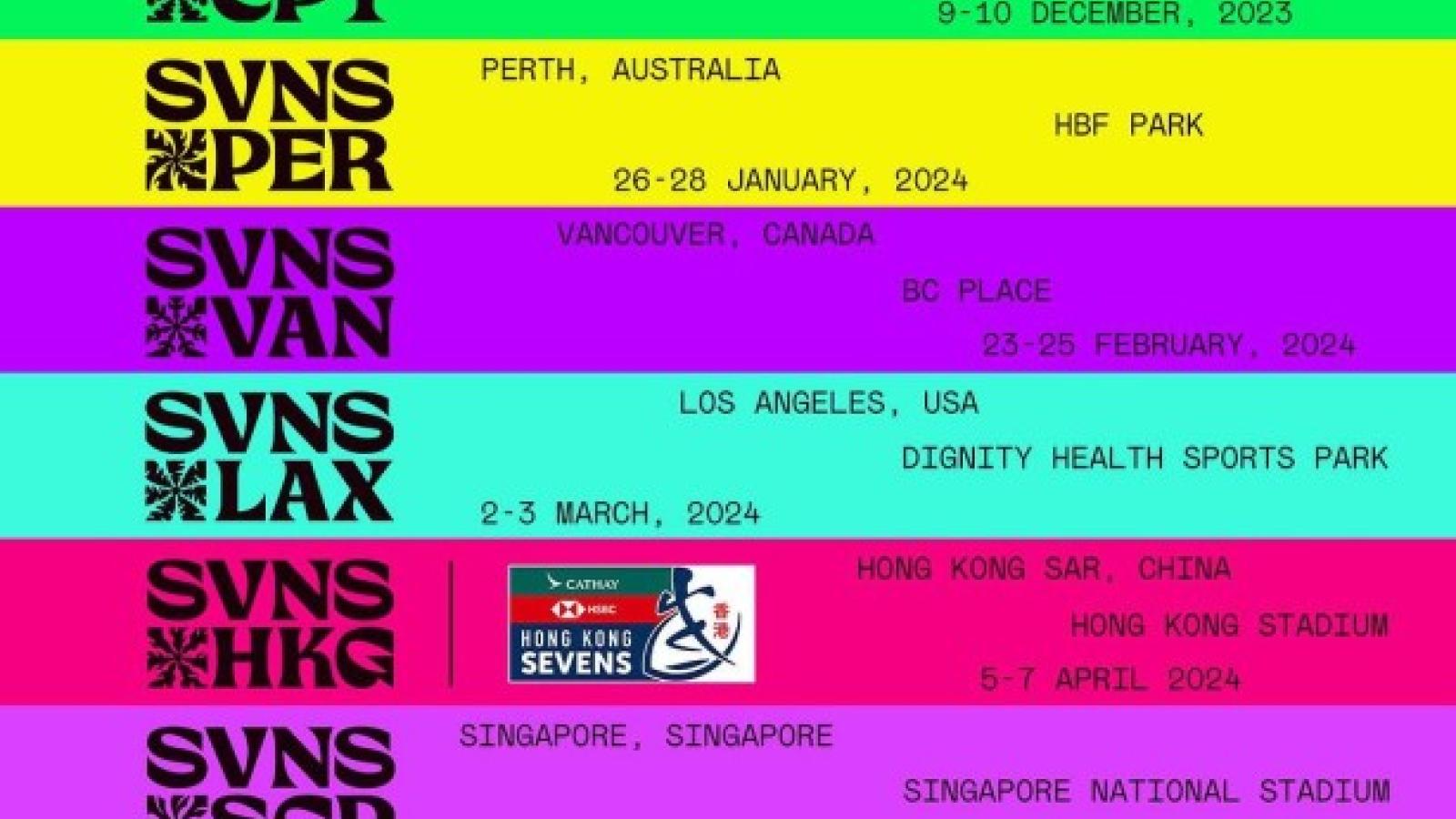 hsbc svns schedule