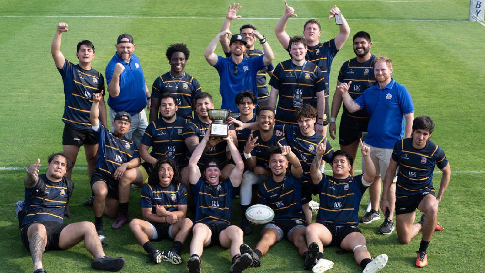 sjsu champs olly laseinde photo