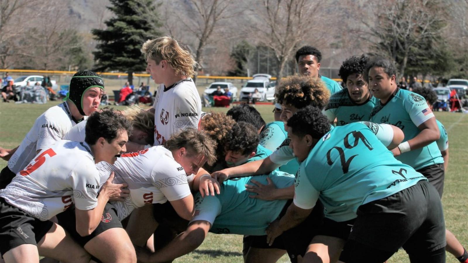 slv rhinos maul vs united photo slv rhinos