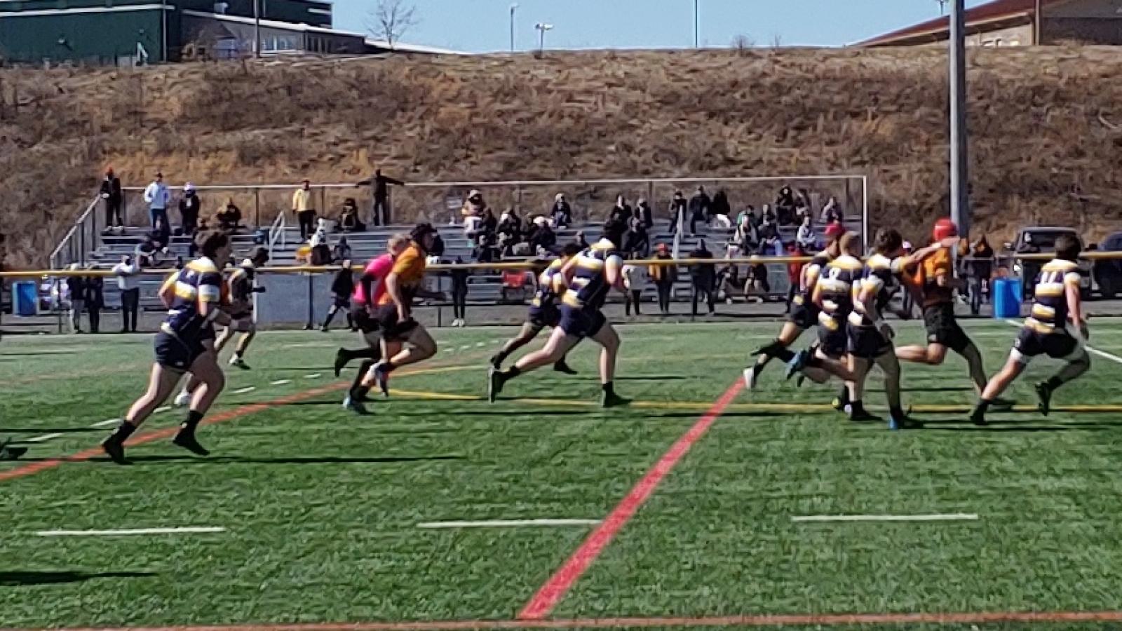 stignatiusvscharlotte running 2 alex goff