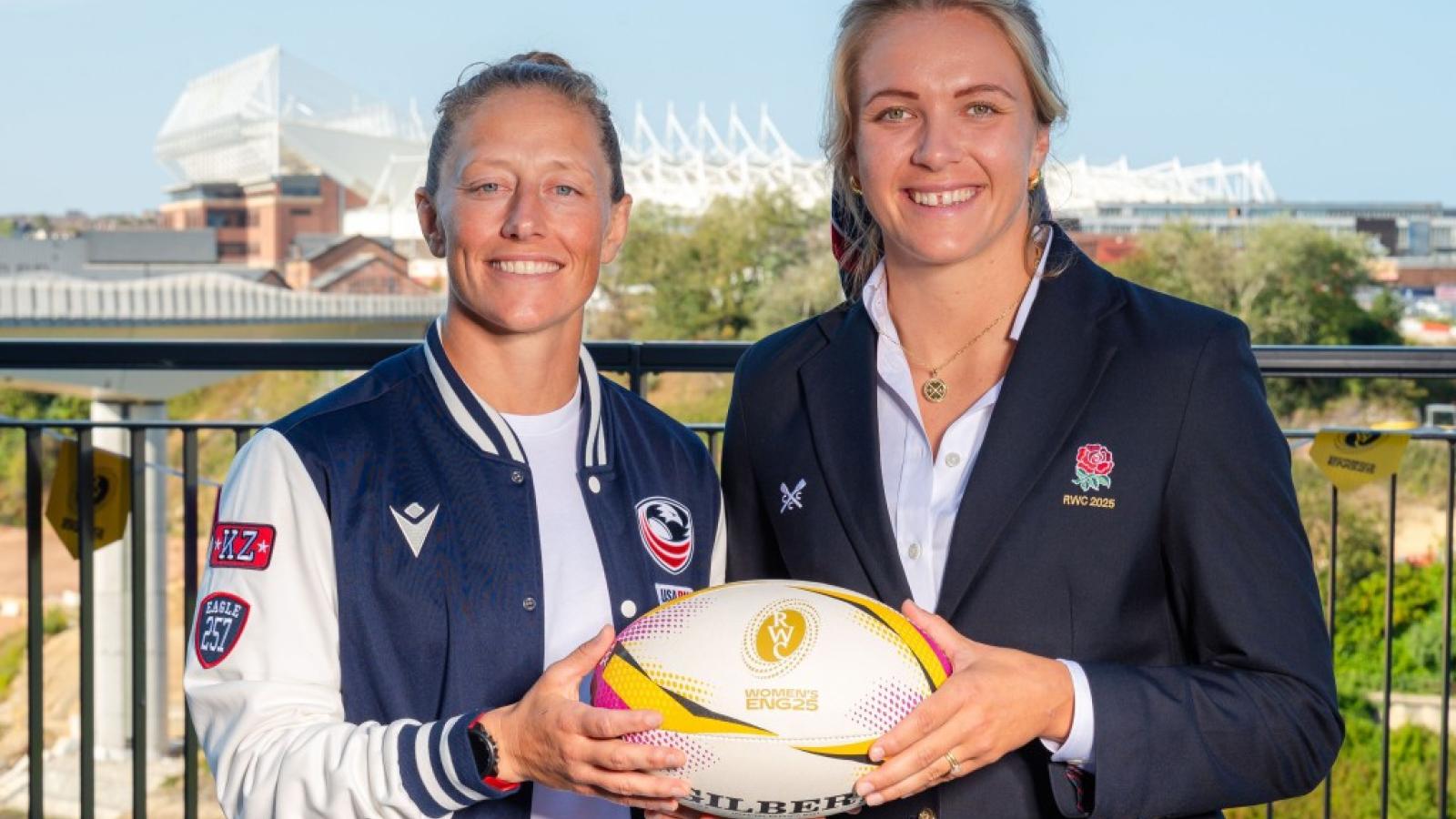 womens rugby world cup welcome ceremony sunderland