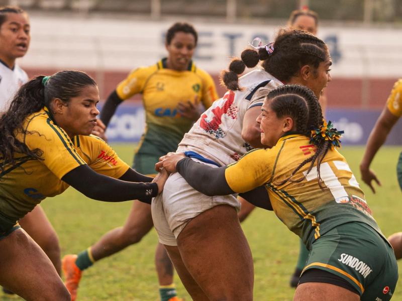 Brazil vs USA Falcons. Photo Rugby Brasil.