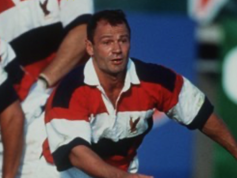 Britt Howard playing for the USA.