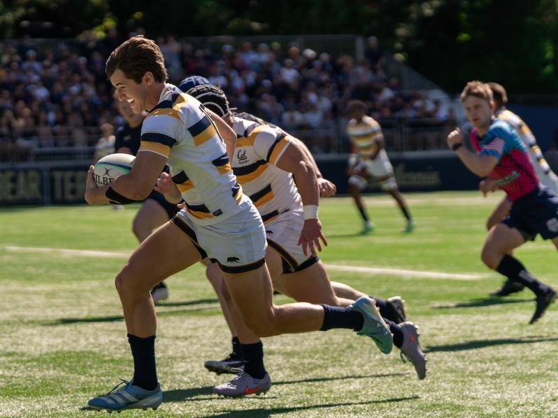 Cal runs to #1. Photo Cal Rugby.