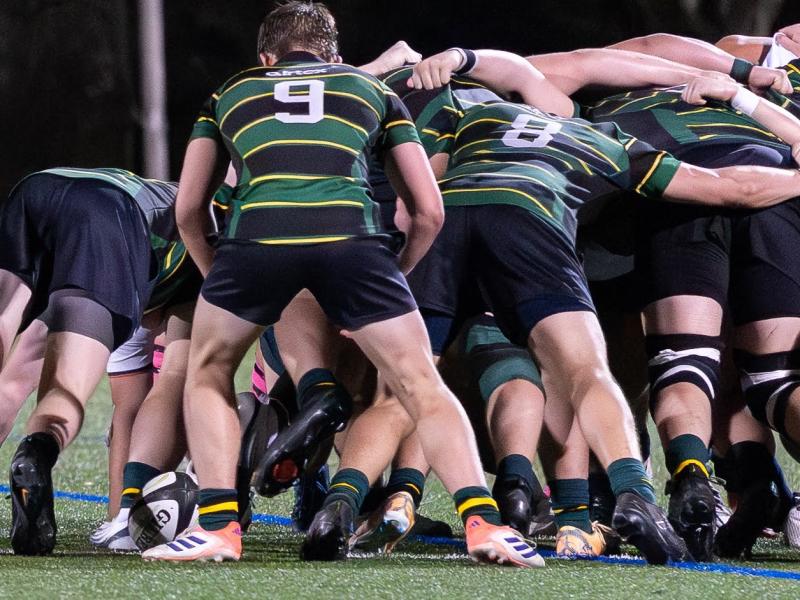 Doylestown scrum. Photo Dan Caple.