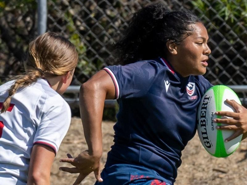 Eseta Moala for USA U18 Girls 7s 2026.
