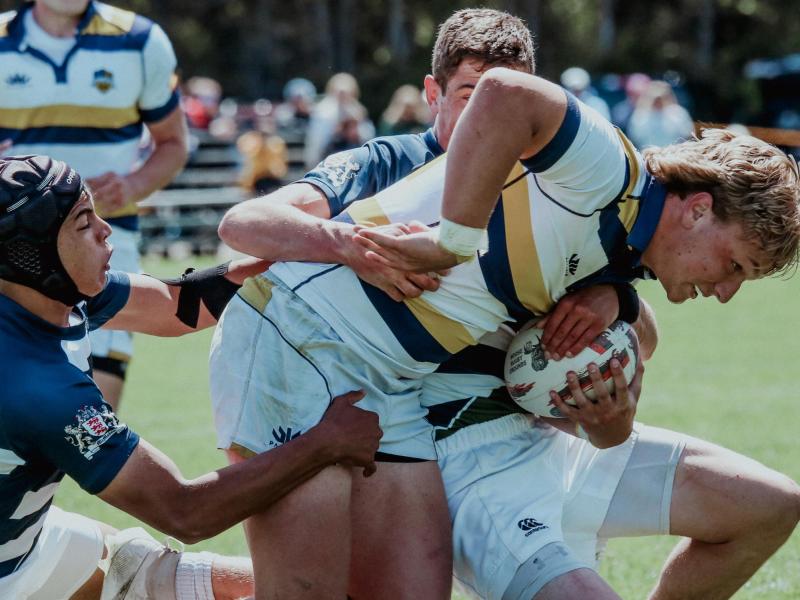 St Ignatius vs Notre Dame de la Salette in the 2025 National semifinals. Photo Griff Hastings.