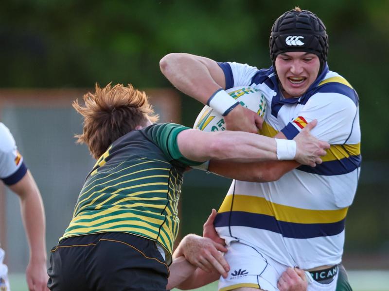 Quinn Ferris for St. Ignatius vs St. Edward. 2026. Photo Jack Nece.