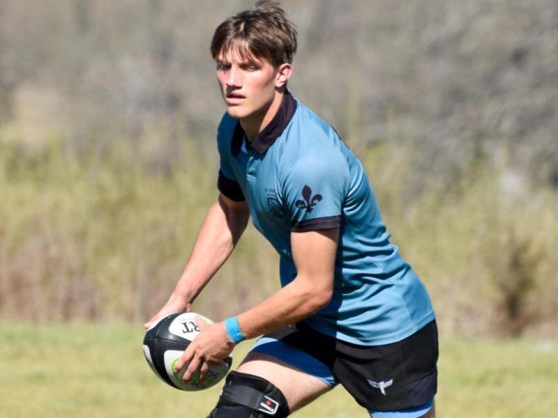 Sam Egger is a constant danger for Kingfishers.