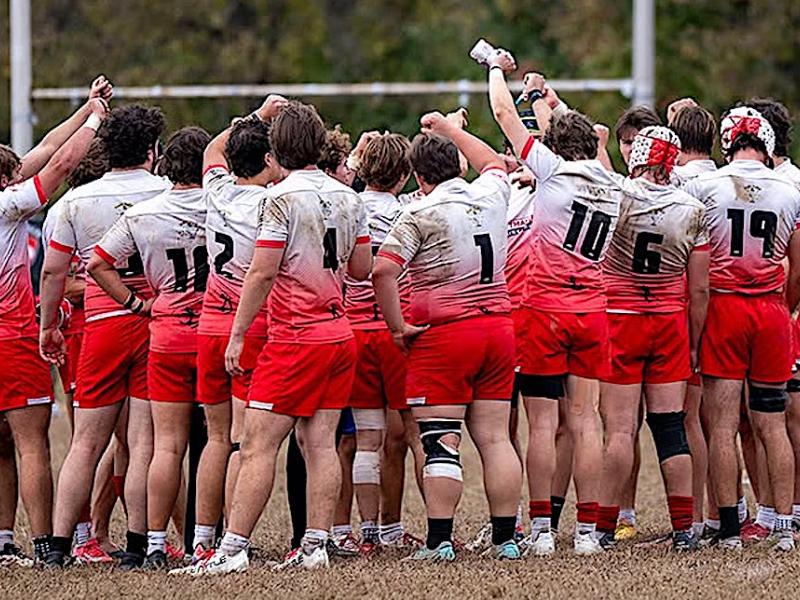 Louisville Huddles up.