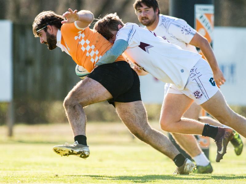 Tennessee scores vs A&M. Will Fagan photo.