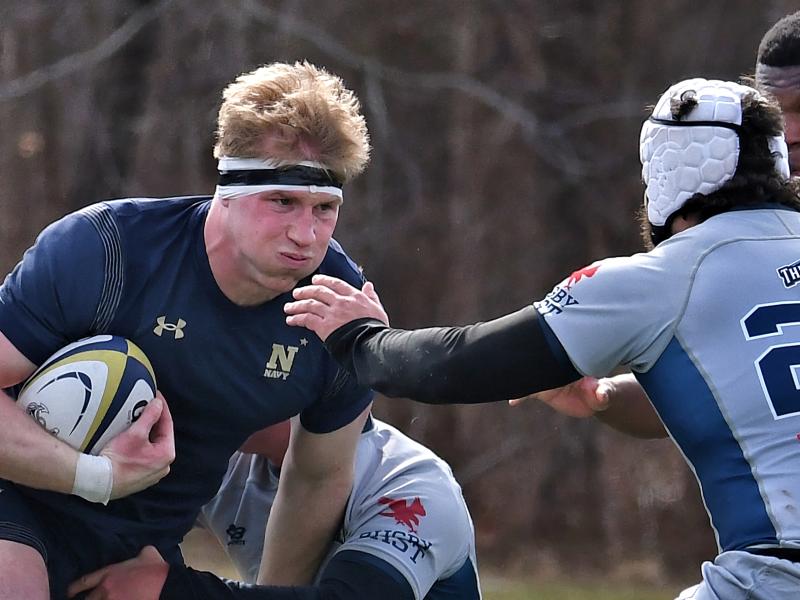 Navy vs Mount St. Mary's from February 21, 2026. Photo David Hughes.