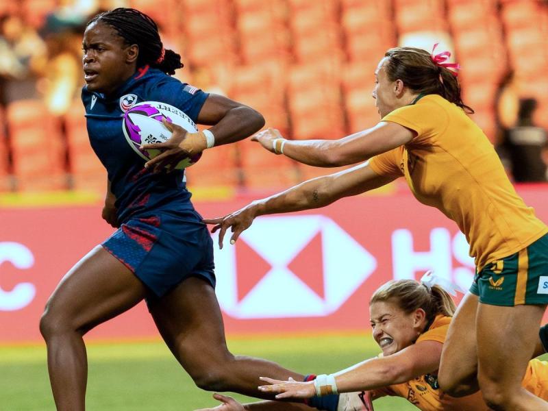 USA's speed has produced most of their tries. Photo Alex Ho for World Rugby.