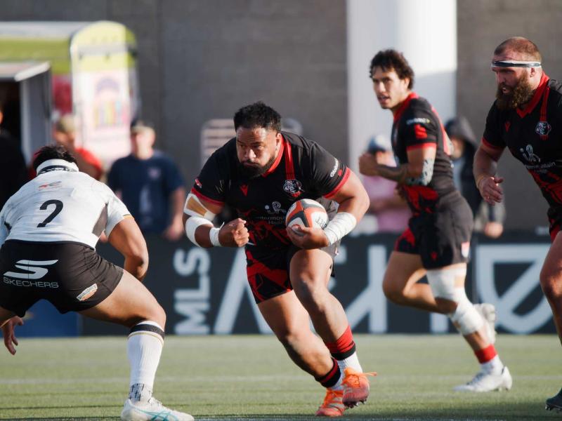 Tonga Kofe for the Utah Warriors. Photo Utah Warriors.