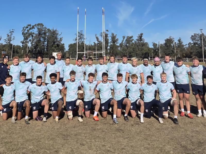 The USA U18s in South America.