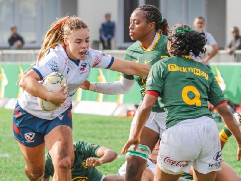Bella Vogel was outstanding for the U20s.