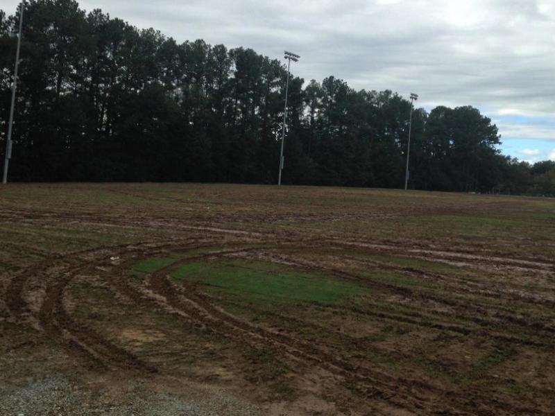 clemsonfieldsafterrain