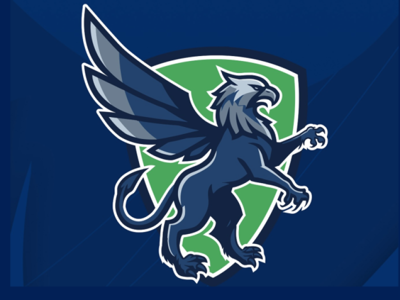 ncr griffins logo wide