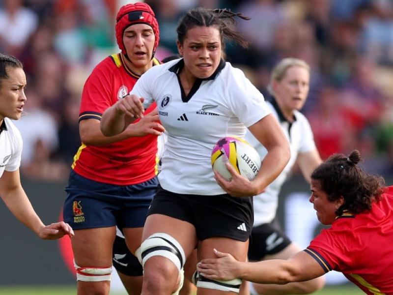 new zealand v spain   womens rugby world cup 2025
