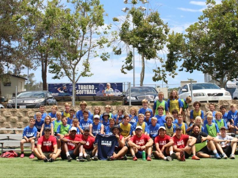 nike rugby camps san diego group pic