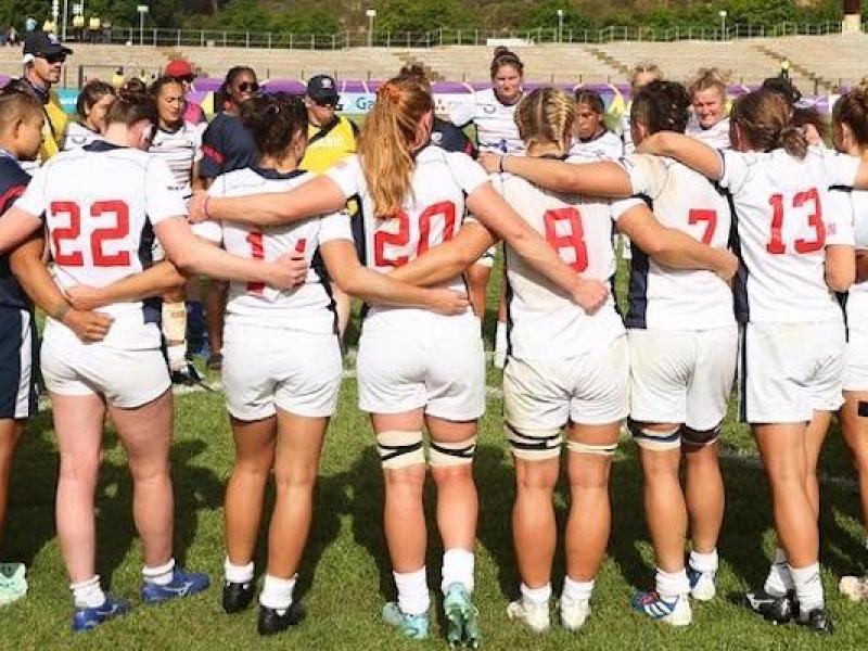 usa wnt wxv2 huddle usa rugby