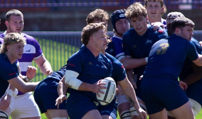 Hayden McKay on the charge against GCU last spring. Photo Jeff Dalton Photography.