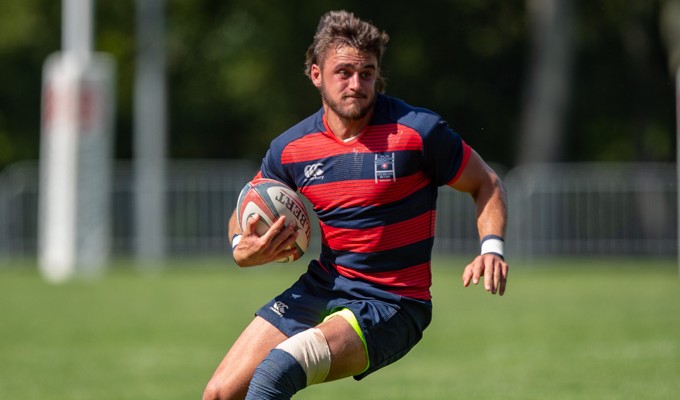 Saint Mary's in action against Grand Canyon in April 2019. David Barpal photo.