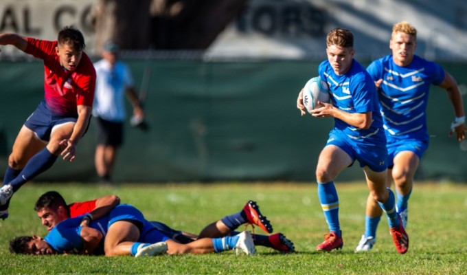 Shane Barry and Patrick Regan for UCLA. David Barpal photo.