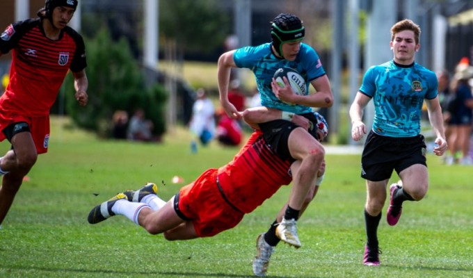 Atlantis vs San Diego Legion Academy at the LA Invitational. David Barpal photo.