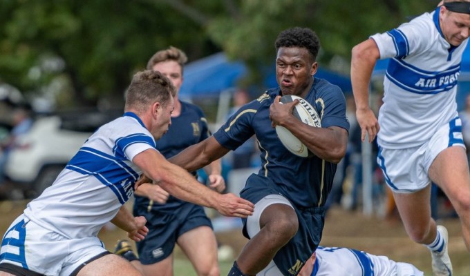 Navy vs Air Force from last fall. Colleen McCloskey photo.