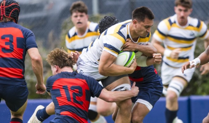 Cal vs Saint Mary's from March. Will they meet again? David Barpal photo.