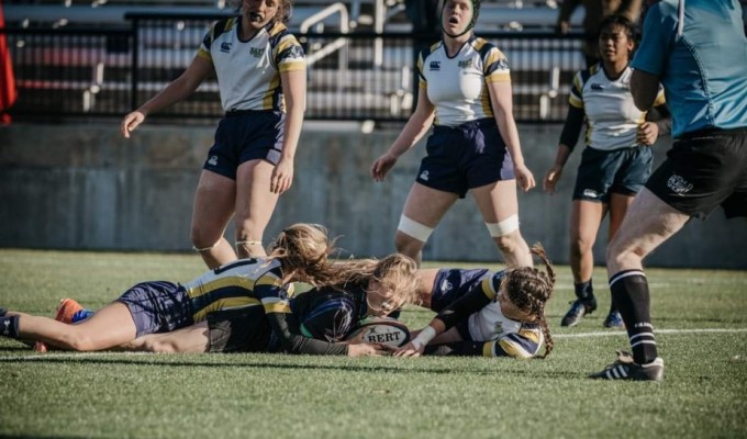 Navy and Air Force play, but not each other. Kirstyn Paynter photo.