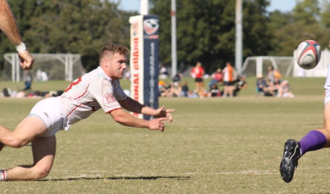 Alabama captain Paul Malito sends the ball wide vs LSU. 